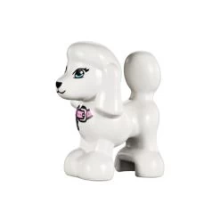 Lego® 11575pb01 Animal, Chien, Caniche (blanc)