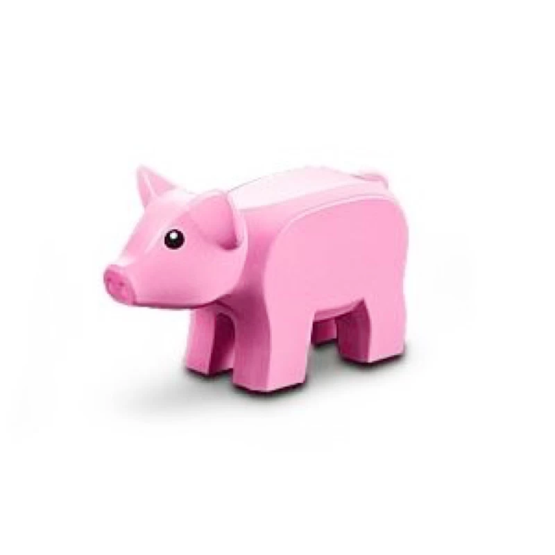 Lego® 1410pb01 Animal De Ferme, Petit Cochon, Porcelet (rose Clair) 3 Lego® 1410pb01 Animal De Ferme, Petit Cochon, Porcelet (rose Clair)