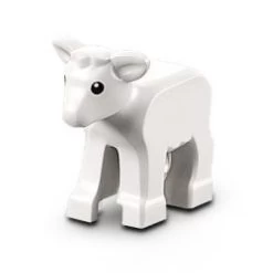 Lego® 1569pb01 Animal De Ferme, Mouton, Agneau (blanc)