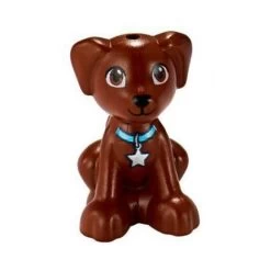 Lego® 27986pb01 Animal, Chien, Chiot Assis (marron)