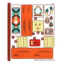 Lego® 40449stk01 City, Stickers Pour Set 40449