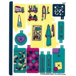 Lego® 41683stk01 Friends, Stickers Pour Set 41683
