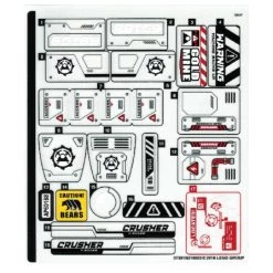 Lego® 60188stk01 City, Stickers Pour Set 60188