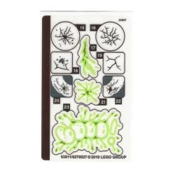 Lego® 70424stk02 Hidden Side, Stickers Pour Set 70424 (feuille 2)