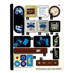 Lego® 70430stk01 Hidden Side, Stickers Pour Set 70430