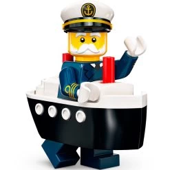 Lego® 71034 Figurine Série 23 N°10 Le Capitaine Du Ferry
