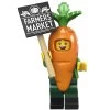 Lego® 71037 Figurine Série 24 N°4 La Mascotte Carotte -Chiffres Modèles Boutique lego 71037 figurine serie 24 n4 la mascotte carotte