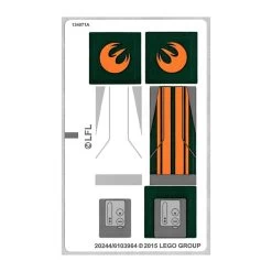 Lego® 75090stk01a Star Wars, Stickers Pour Set 75090