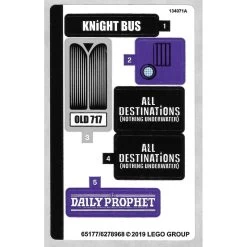 Lego® 75957stk01 Harry Potter, Stickers Pour Set 75957