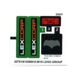 Lego® 76046stk01a Super Heroes, Stickers Pour Set 76046