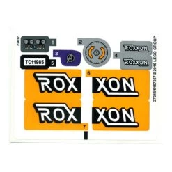 Lego® 76067stk01a Super Heroes, Stickers Pour Set 76067