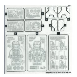 Lego® 76125stk01 Super Heroes, Stickers Pour Set 76125