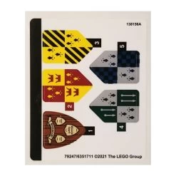 Lego® 76395stk01 Harry Potter, Stickers Pour Set 76395