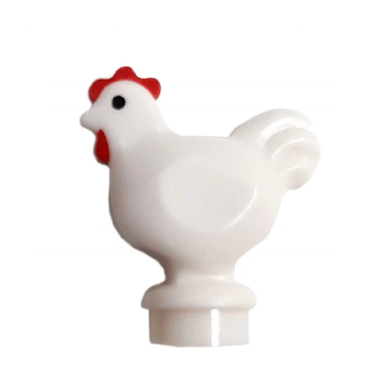 Lego® 95342pb01 Animal, Poule (blanc) 3 Lego® 95342pb01 Animal, Poule (blanc)