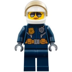 Lego® CTY0739 Figurine City, Police, Pilote D'Hélicoptère Femme