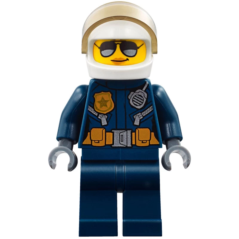 Lego® CTY0739 Figurine City, Police, Pilote D'Hélicoptère Femme 3 Lego® CTY0739 Figurine City, Police, Pilote D'Hélicoptère Femme