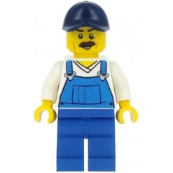 Lego® CTY0765 Figurine City, Concierge Avec Salopette