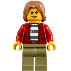 Lego® CTY0851 Figurine City, Femme Bandit, Escroc