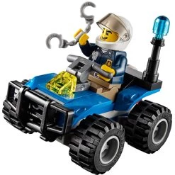 Lego® CTY0868 Figurine City, Officier De Police Avec Quad