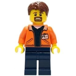 Lego® CTY0895 Figurine City, Opérateur De Manutention