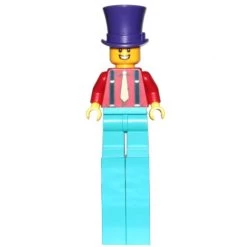 Lego® CTY1016 Figurine City, Clown Sur Des Echasses