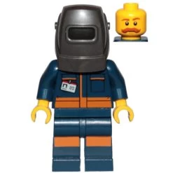 Lego® CTY1030 Figurine City, Homme Mécanicien, Soudeur