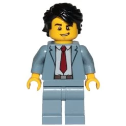 Lego® CTY1032 Figurine City, Homme Reporter En Costume