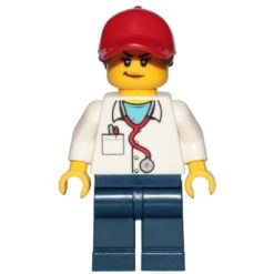Lego® CTY1037 Figurine City, Entraineuse Avec Casquette
