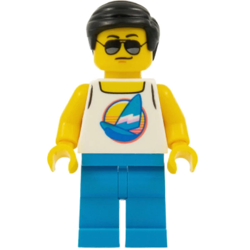 Lego® CTY1054 Figurine City, Homme, Touriste De Plage 3 Lego® CTY1054 Figurine City, Homme, Touriste De Plage