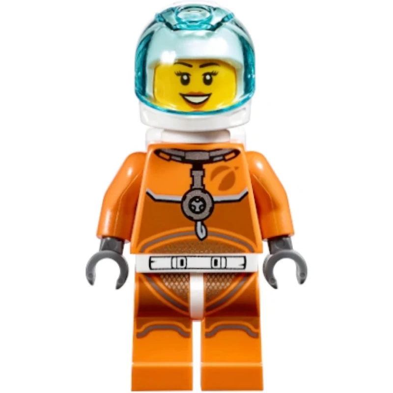 Lego® CTY1065 Figurine City, Femme Astronaute En Combinaison Spatiale Orange 3 Lego® CTY1065 Figurine City, Femme Astronaute En Combinaison Spatiale Orange