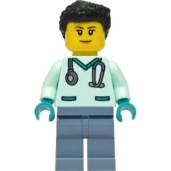 Lego® CTY1297 Figurine City, Femme, Vétérinaire, Médecin