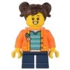 Lego® CTY1503 Figurine City, Enfant Fille, Madison, Veste Orange -Chiffres Modèles Boutique lego cty1503 figurine city enfant fille madison veste orange