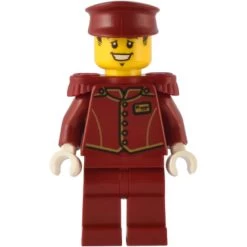 Lego® CTY1505 Figurine City, Homme, Tippy, Portier D'Hôtel, Concierge