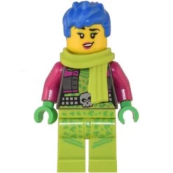 Lego® CTY1506 Figurine City, Femme, Raze, Cheveux Bleus