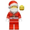 Lego® HOL110 Figurine City, Père Noël Avec Lunettes -Chiffres Modèles Boutique lego hol110 figurine city pere noel avec lunettes
