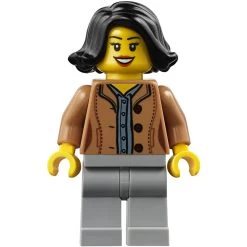 Lego® HOL188 Figurine City, Femme, Veste, Cheveux Noirs