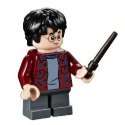 Lego® HP143 Figurine Harry Potter, Chemise Rouge Foncée