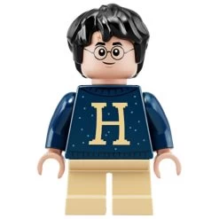 Lego® HP206 Figurine Harry Potter, Sweat Bleu Foncé Avec Lettre H