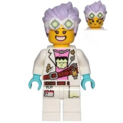 Lego® HS002 Figurine Hidden Side, Professeur J.B. Watt