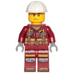 Lego® HS051 Figurine Hidden Side, Pete Peterson, Ouvrier