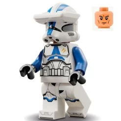 Lego® SW1248 Figurine Star Wars, Soldat Clone Spécialiste 501ème Légion