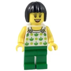 Lego® TWN350 Figurine City, Femme Avec Cheveux Noirs