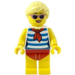 Lego® TWN352 Figurine City, Femme En Maillot De Bain