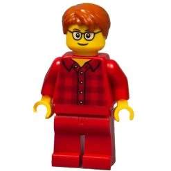 Lego® TWN355 Figurine City, Homme à Lunettes